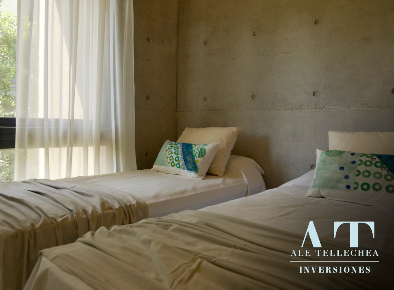 departamento con servicios - viejo jardin - villa gesell
