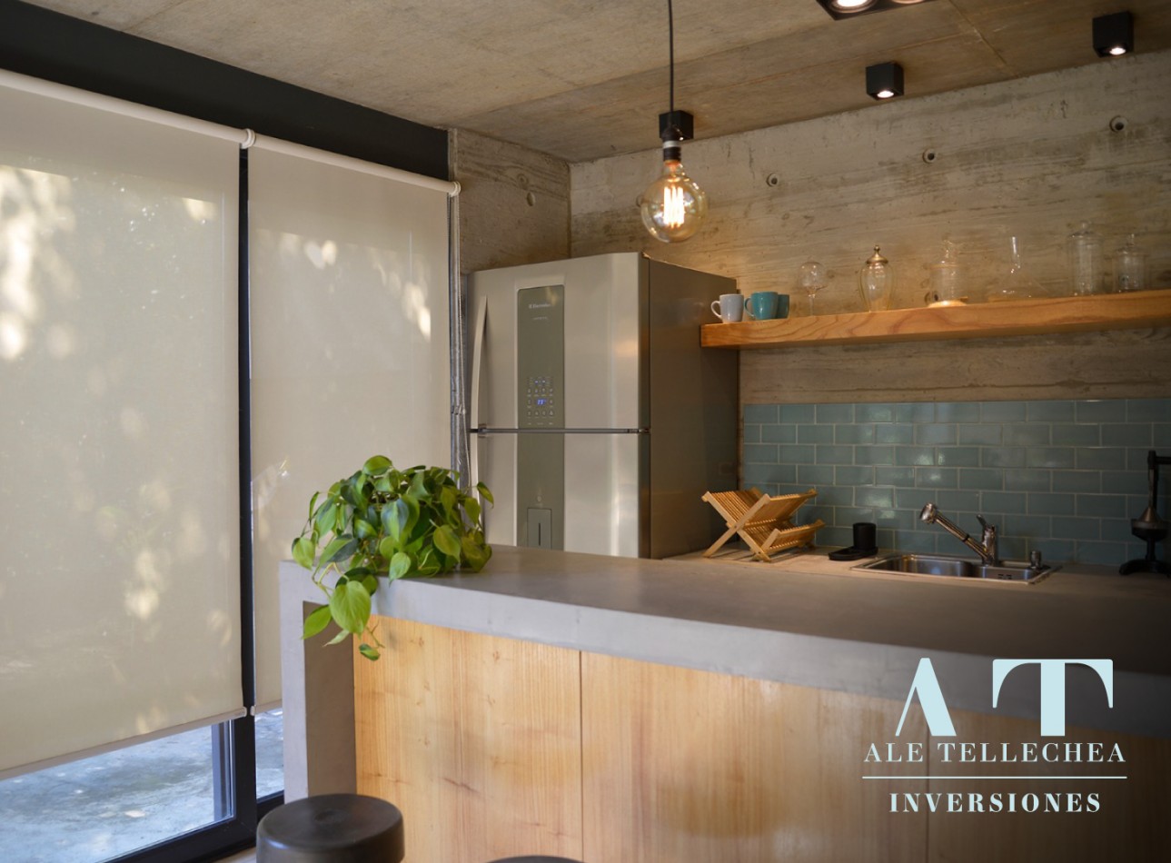 departamento con servicios - viejo jardin - villa gesell