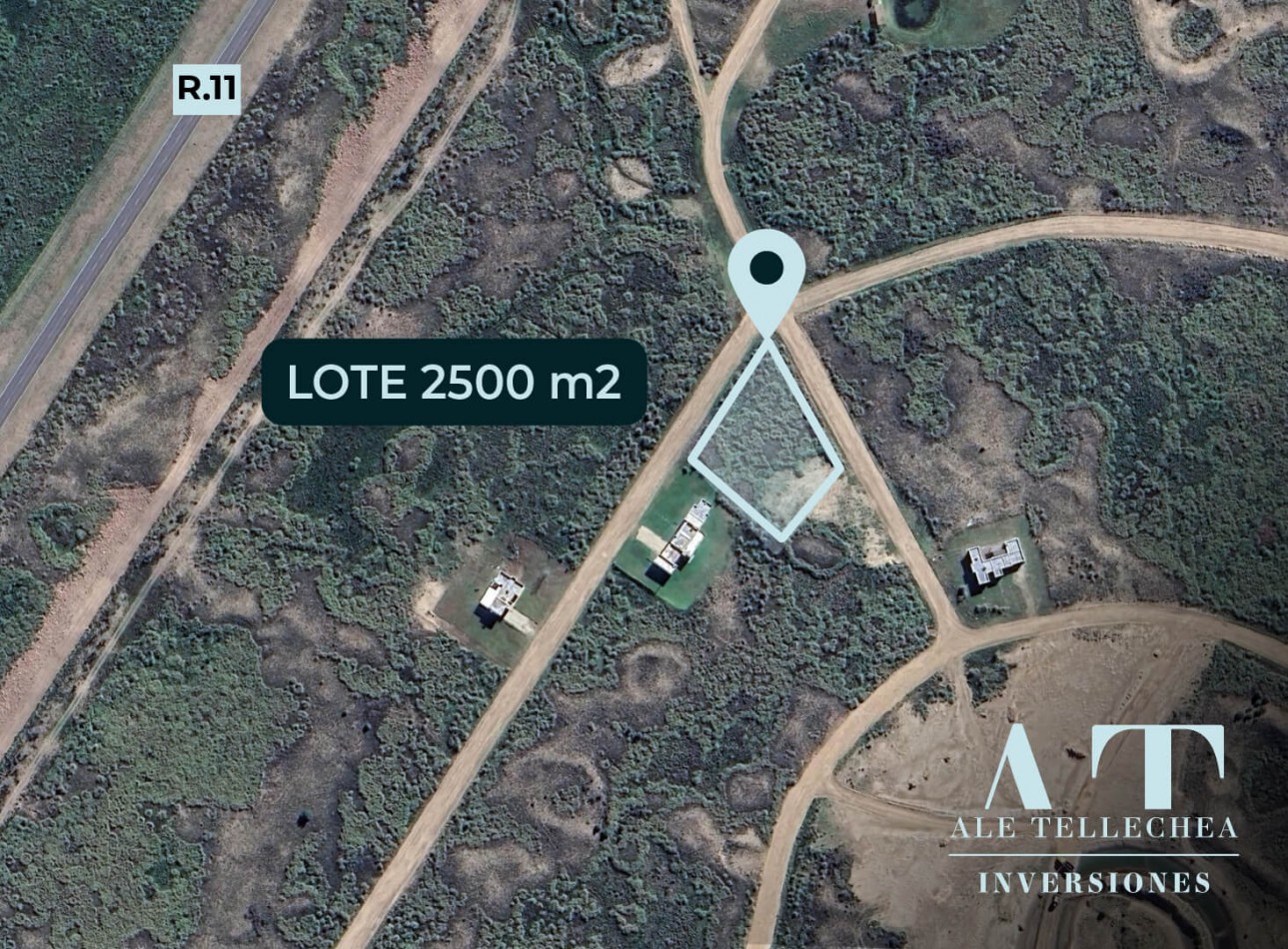 LOTE 2500 m2 en barrio cerrado