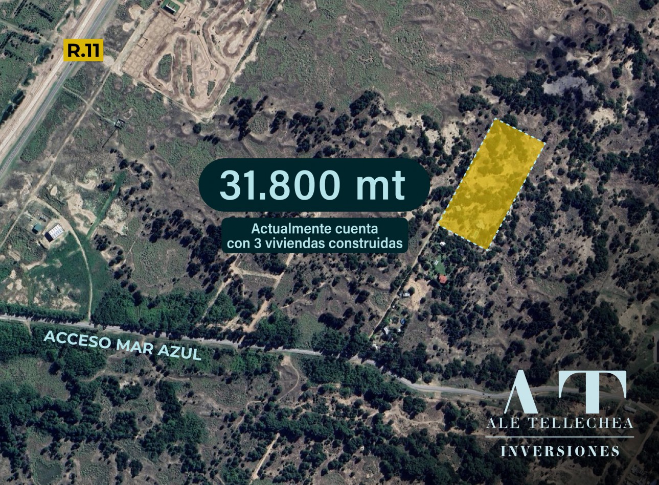 31800 m2 en las Gaviotas para invertir!!