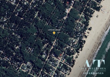 LOTE UNIFAMILIAR en MAR AZUL a 200m de la playa